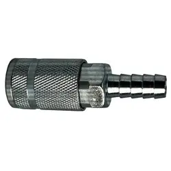 Midland Metal 28530S Automotive Interchange Hose Barb Coupler, 1/4-in Body, 3/8-in Hose Barb, Steel Final Sale