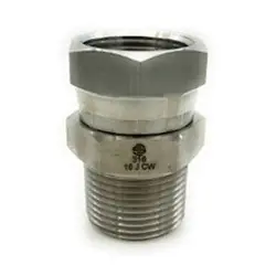 STAINLESS ADAPTERS SS1404-32-32 Swivel Adapter, 2-in Male NPTF x 2-in Female NPSM Swivel, Stainless Steel Price Cut