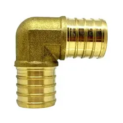 Midland Metal 35059 Reducing Union Elbow, 1/2-in PEX x 3/4-in PEX, Lead-Free Brass High Quality