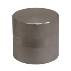 In Demand Midland Metal 103472 Cap, 3/8 in Threaded, Stainless Steel, 3000 lb