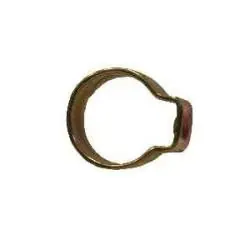Factory Price Midland Metal 15300005 1-Ear Hose Clamp, 1/4 in Nominal, Carbon Steel