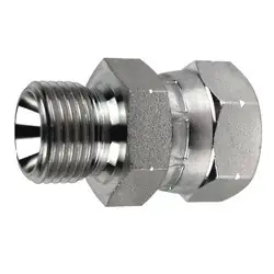 Bargain Midland Metal 9024-16-08 Swivel Adapter, 1-in Male BSPP x 1/2-in Female BSPP Swivel, Steel