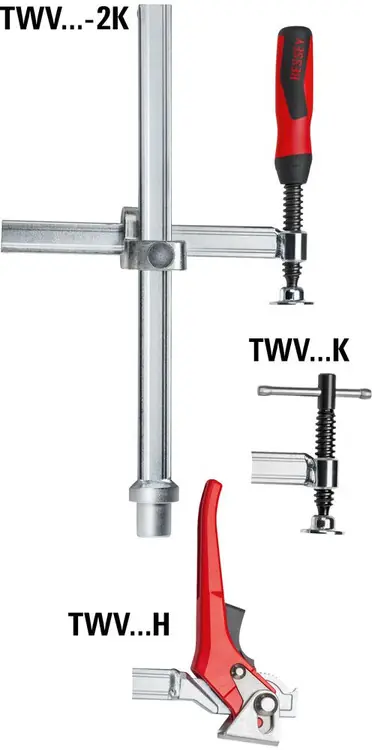 Big Sale Bessey TWV28-30-17H Table Clamp, variable, lever, 1 Pack