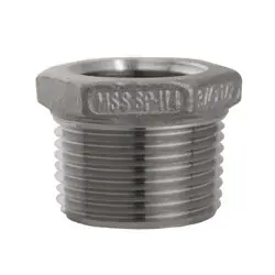 Exclusive Offer Midland Metal 63507MS SP-114 Hex Bushing, 3/4-in Male NPT x 1/4-in Female NPT, 316 Stainless Steel