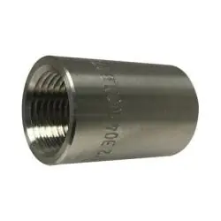 Midland Metal 63414B1 Barstock Coupling, 3/4 in FPT x 3/4 in FPT, Stainless Steel, 1000 lb Fast Shipping