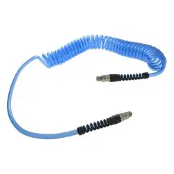 Midland Metal 73385CU20 Spiral Hose, Polyurethane, 3/8-in ID, 9/16-in OD, 20ft L, Clear Blue In Demand