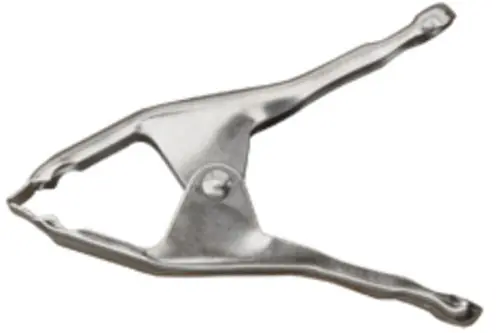 Bessey XM10-NPT Clamp, spring clamp, metal, 5 In. x 4 In., no pads or tips, 8 Pack Professional Grade