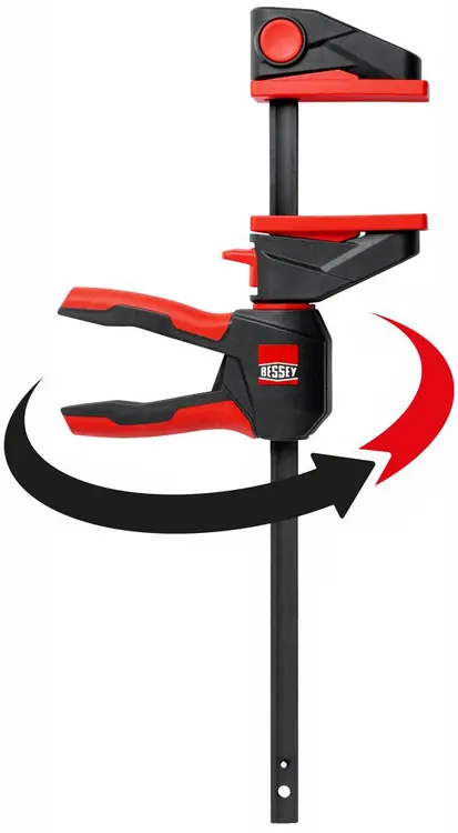 Professional Grade Bessey EHKM360-06 Clamp, one hand, 360 Rotation,medium,6in, 6 Pack