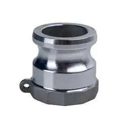 Midland Metal E-CGA-3040-A Economy Series Type A Cam and Groove Reducer Adapter, 3-in Male Adapter x 4-in Female NPT, Aluminum Same Day Shipping
