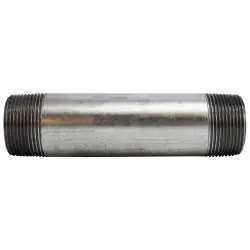 Special Offer Midland Metal 56277 Welded Pipe Nipple, 1-1/4 in MPT x 1-1/4 in MPT, 72 in L, Steel, Galvanized, SCH 40 Schedule