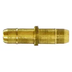 ANDERSON METALS 07063-0604 Single Mini Barb Splicer, 3/8-in Mini Barb x 1/4-in Mini Barb, Brass Mega Sale
