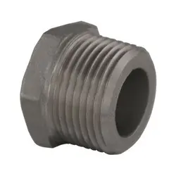 Premium Midland Metal 63632MS SP-114 Hex Head Plug, 3/8-in Male NPT, 316 Stainless Steel