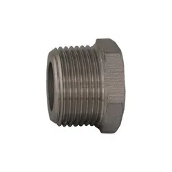 While Supplies Last Midland Metal 62633MS SP-114 Cored Hex Head Plug, 1/2-in Male NPT, Stainless Steel, 150 lb