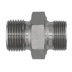 Price Cut Midland Metal 9025-10-22 Adapter, 5/8-in Male BSPP x M22 Male Metric, Steel
