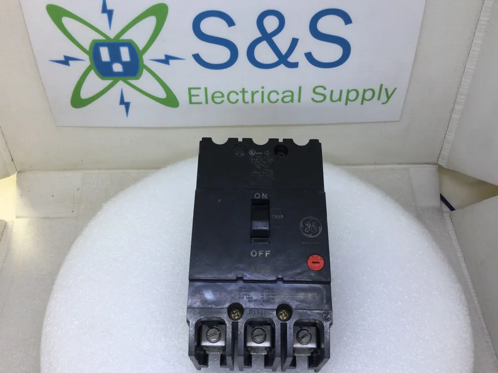 Best Price GE General Electric TEY340 40 Amp 3 Pole 240v Bolt On Circuit Breaker