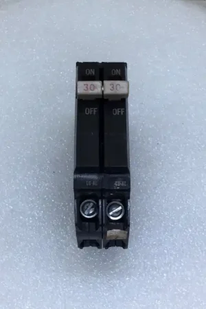 Fast Shipping General Electric TQP/THQP230 30 Amp 2 Pole 120/240V Circuit Breaker - Tan Handle
