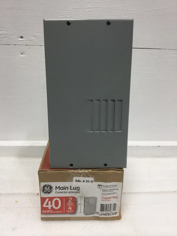 GE TL240SCUP 40 Amp 2 Space/ 4 Circuit Main Lug Reduced Price