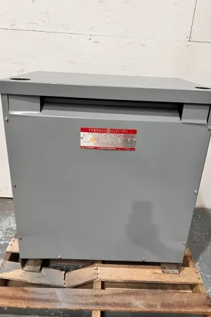 Clearance GE General Electric Dry Type Indoor Transformer 75KVA 9T23B3874 3 Phase Type QL Class AA 480V