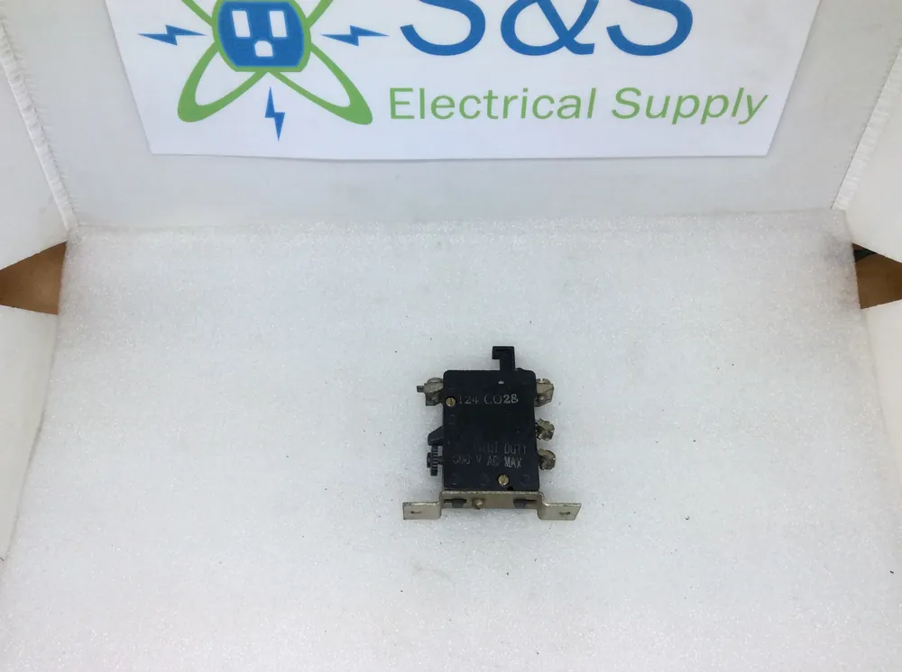 General Electric CR124C028 Standard Pilot Duty Overload Relay 600VAC Max Popular