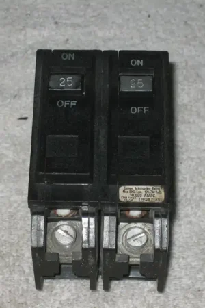 Instant Buy General Electric Ge Thqb2125 2 Pole 25 Amp 120 Volt Bolt In