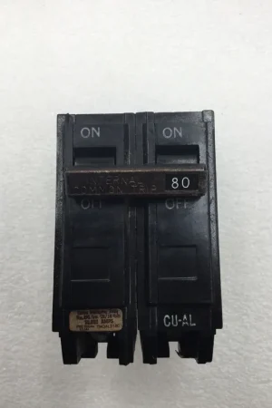 Express Delivery GE/General Electric THQAL2180 80 Amp 2 Pole 120/240 VAC Circuit Breaker