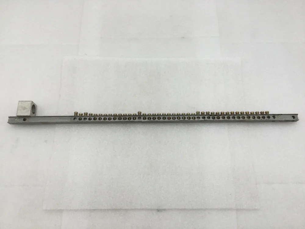 GE 43 Position 4-14 AWG Grounding Bar w/ CMC Addon Lug 21 7/8" x 1/2" Big Sale