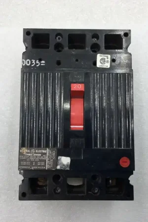 Exclusive Offer General Electric THED124020 20 Amp 2 Pole 480V Circuit Breaker