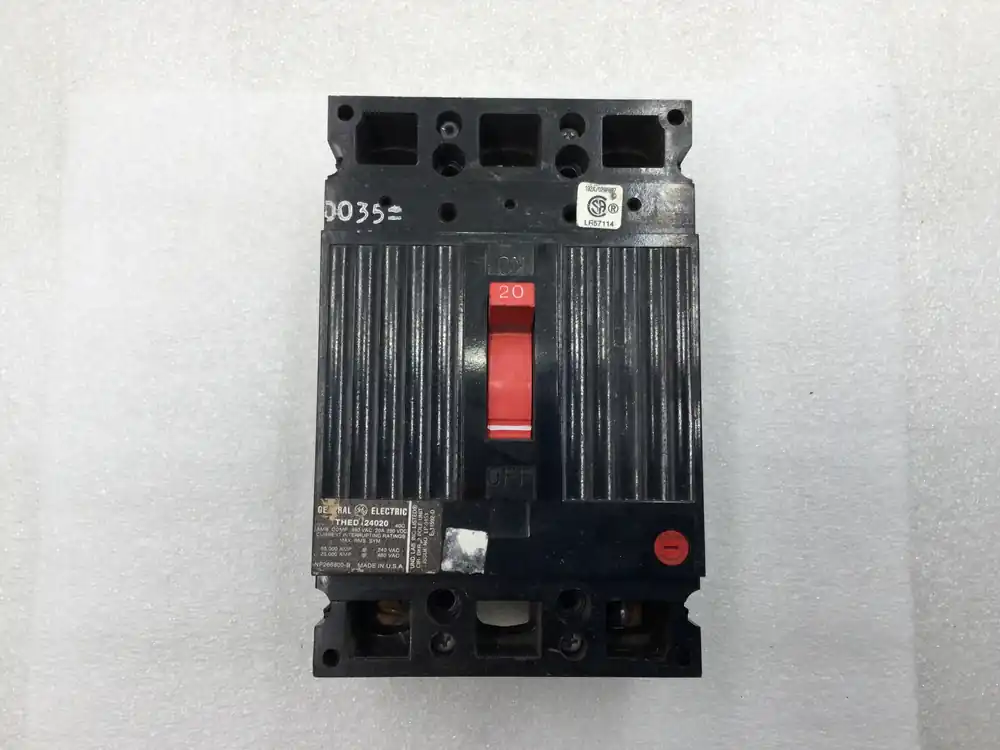 Exclusive Offer General Electric THED124020 20 Amp 2 Pole 480V Circuit Breaker