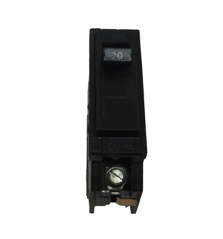Next Day Delivery General Electric THQL1120 20 Amp 1 Pole 120/240V Circuit Breaker - Black Face