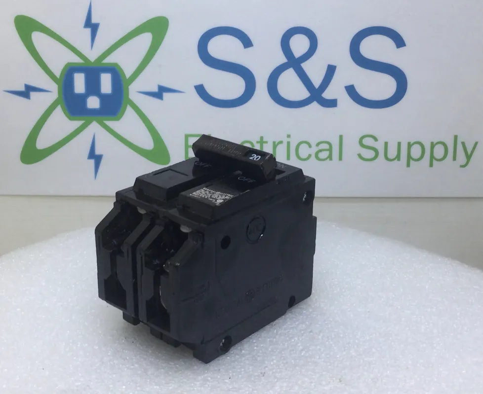 High Quality General Electric THQL2120/THQAL2120 20 Amp 2 Pole 120/240V Breaker
