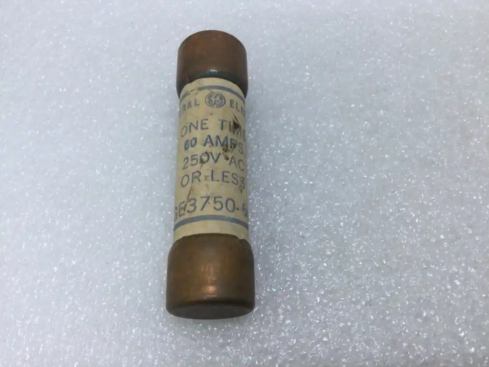 Must Have GE 3750-60 60 Amp 250V One Time Class H Fuse