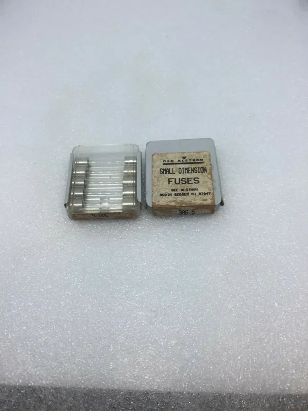 (2) Boxes Of 5 Gec Alsthom Fuses, 3ag-5, New Final Sale