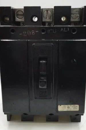Bargain GE General Electric TE32100 100 Amp 3 Pole 240V Circuit Breaker