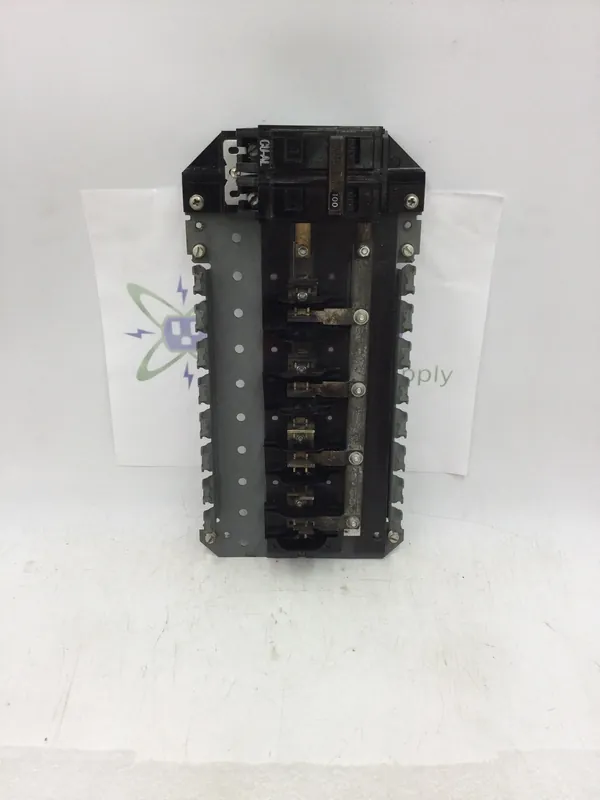 Limited Time GE General Electric TM1410 8 Space Load Center Guts Only w/TQAL21100 100 Amp Main Breaker 6" X 12"
