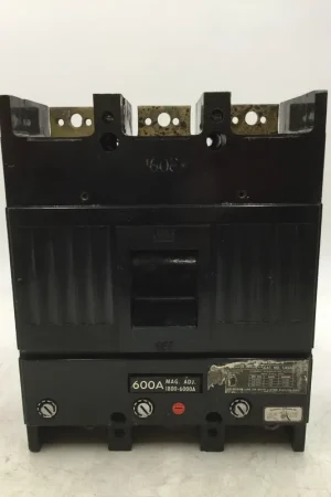 Best Price General Electric TJK636F000 600 Amp 3 Pole 600V Circuit Breaker w/ 600 Amp Trip