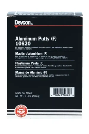 Crafted DEVCON 10620 3 lbs. Size Aluminum Putty (F) Epoxy