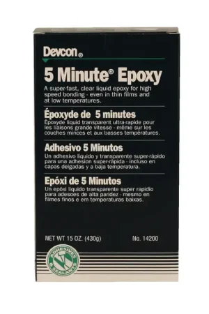 DEVCON 14200 15 oz. Size 5 Minute Liquid Epoxy Epoxy Today Only