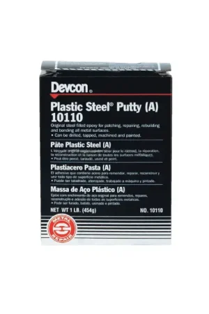 DEVCON 10110 1 lb. Size Plastic Steel Putty (A) Epoxy Certified