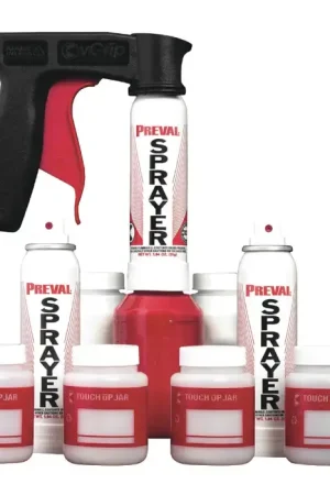 Order Now PREVAL 0223 Aerosol Spray Gun Professional Accessories Pack Type