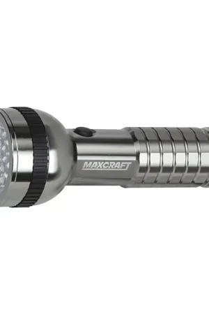 MAXCRAFT 60195 LED Flashlight Type, Aluminum Body Type, AAA Battery Type Standard Flashlight Luxury