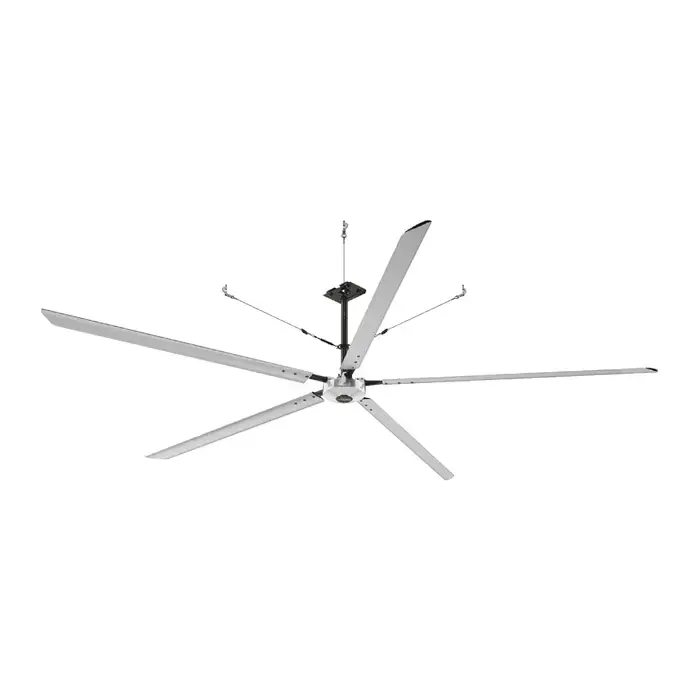 Grab Now HUNTER INDUSTRIAL 72044 9‘ Blade Size, Ceiling Mount Air Circulator, — CFM, 1 Horsepower