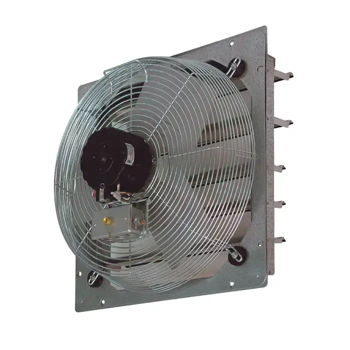 TPI CE 10-DS 10" Blade Size, Shutter Mount Air Circulator, 460/540/680 CFM, 1/12 Horsepower Sale