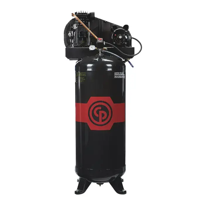 Flash Sale CHICAGO PNEUMATIC RCP-338HS4 80 Gallons Tank Capacity, 5 Horsepower, 18.5 CFM @ 100 PSI Air Delivery Stationary Compressor