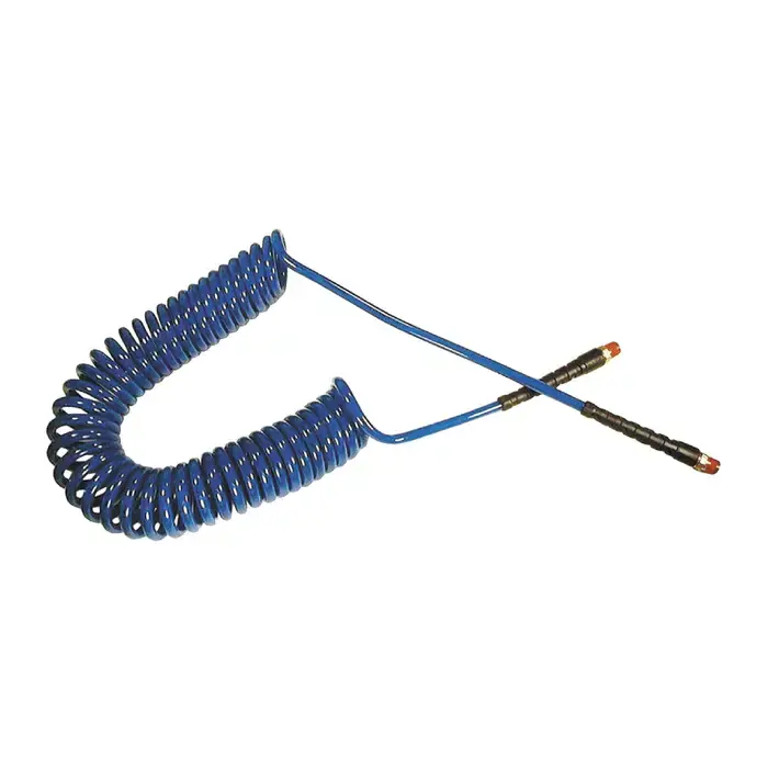Low Price COILHOSE PNEUMATICS PU38-10B-B 3/8" NPT Hose Size, 10‘ Hose Length, 115 PSI Max. Pressure Rating Air Hose