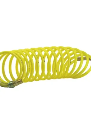 Reduced Price COILHOSE PNEUMATICS N14-25A 1/4" NPT Hose Size, 25‘ Hose Length, 185 PSI Max. Pressure Rating Air Hose