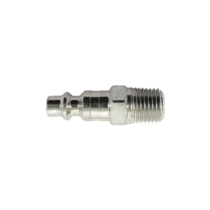 Grab Now COILHOSE PNEUMATICS 1501 1/4" Thread Size, Male Pipe Connection, Plated Steel Material Connector