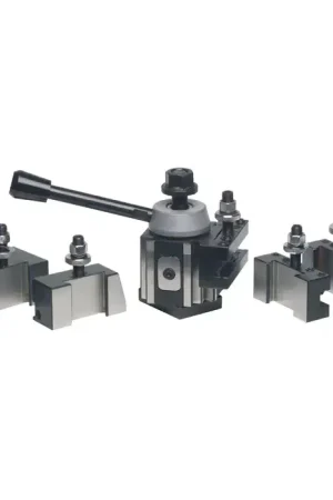 PHASE II 251-300 300 Piston Type Quick Change Tool Post Set Direct From Factory