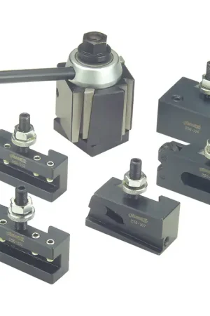 Seasonal Sale PHASE II 251-555 500 Wedge Type Quick Change Tool Post Set