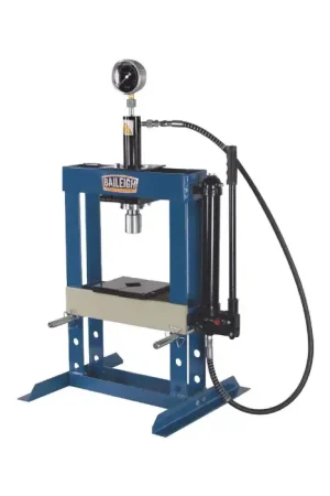 Fan Favorite BAILEIGH HSP-10H 10 Ton Capacity 7" Ram Travel Hydraulic Shop Press
