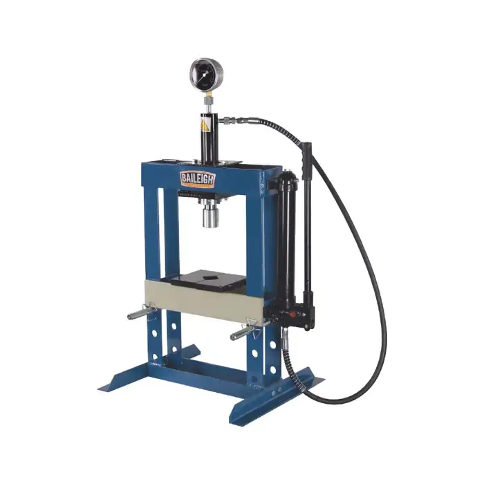 Fan Favorite BAILEIGH HSP-10H 10 Ton Capacity 7" Ram Travel Hydraulic Shop Press